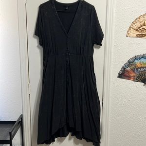 Black Torrid Asymmetrical Dress